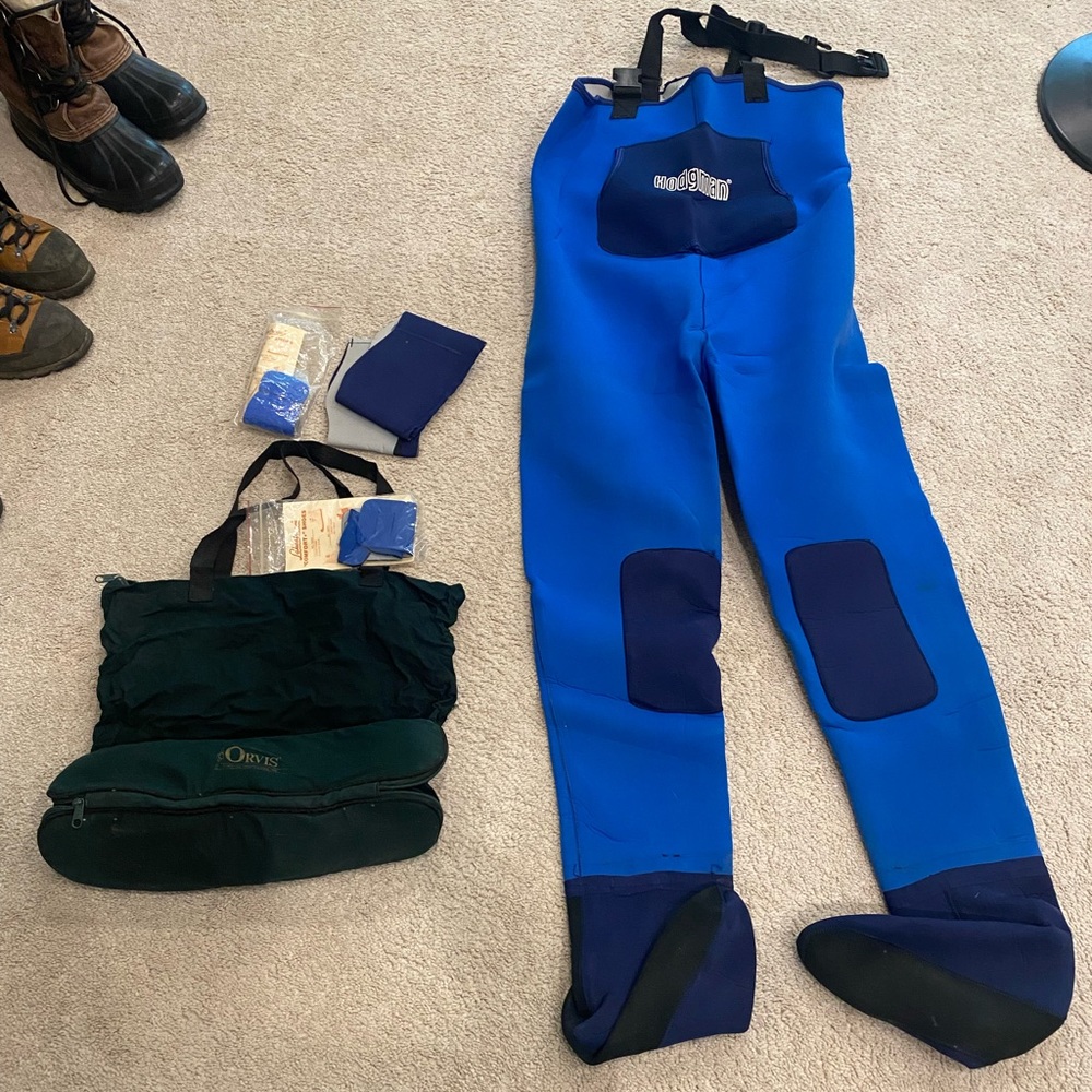 Fishing neoprene overalls